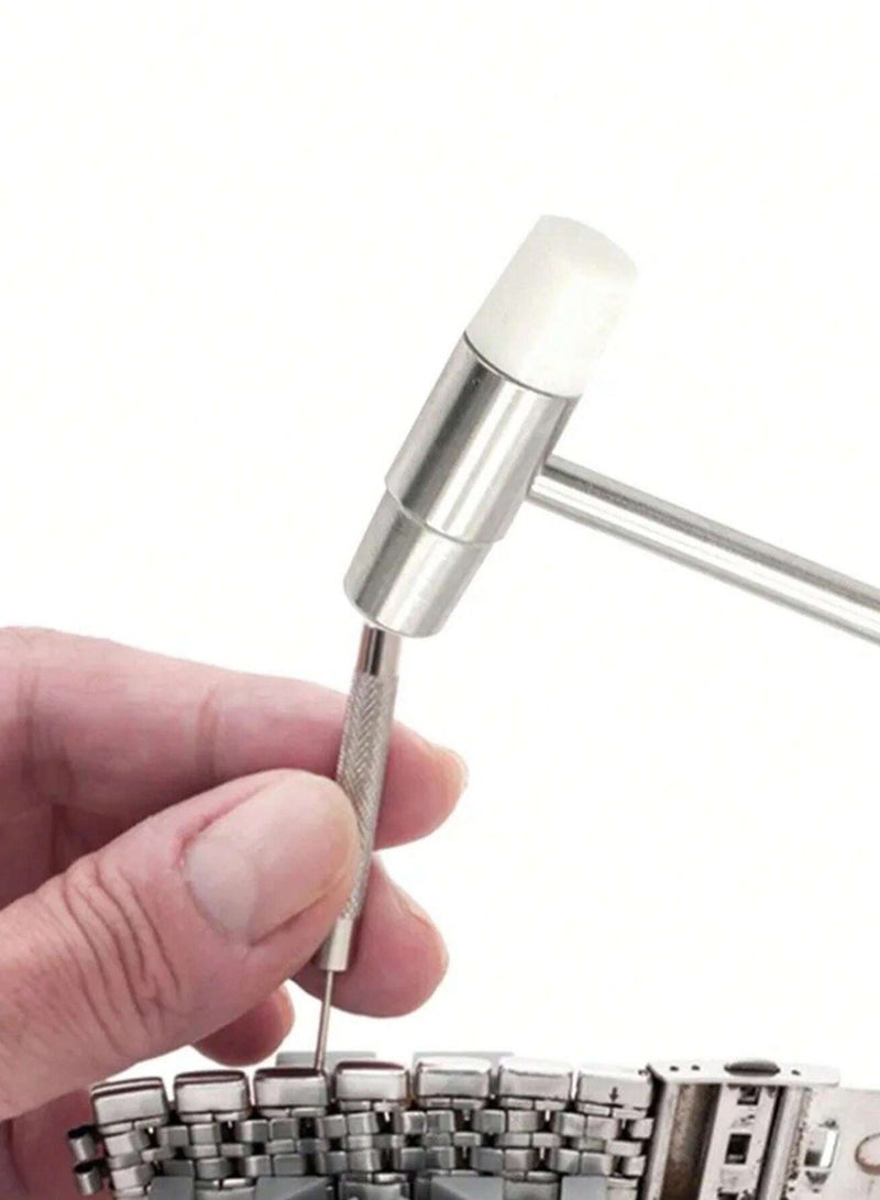 11pcs Repair Tool Strap Adjuster Band Tool with Pin Watch Bracelet Link Pin Tool Remover - Easy to Remove Watch Regulator Tool for Size Adjustment - Image 5