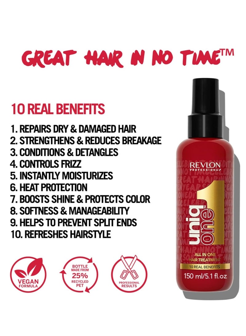 ريفلون بروفيشنال يونيك ون، علاج الشعر، مرطب للشعر، 150 مل - Image 3