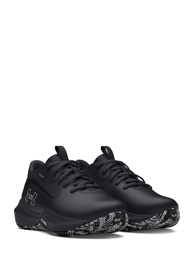 اندر ارمور Pre-School UA Lockdown 7 Basketball Shoes