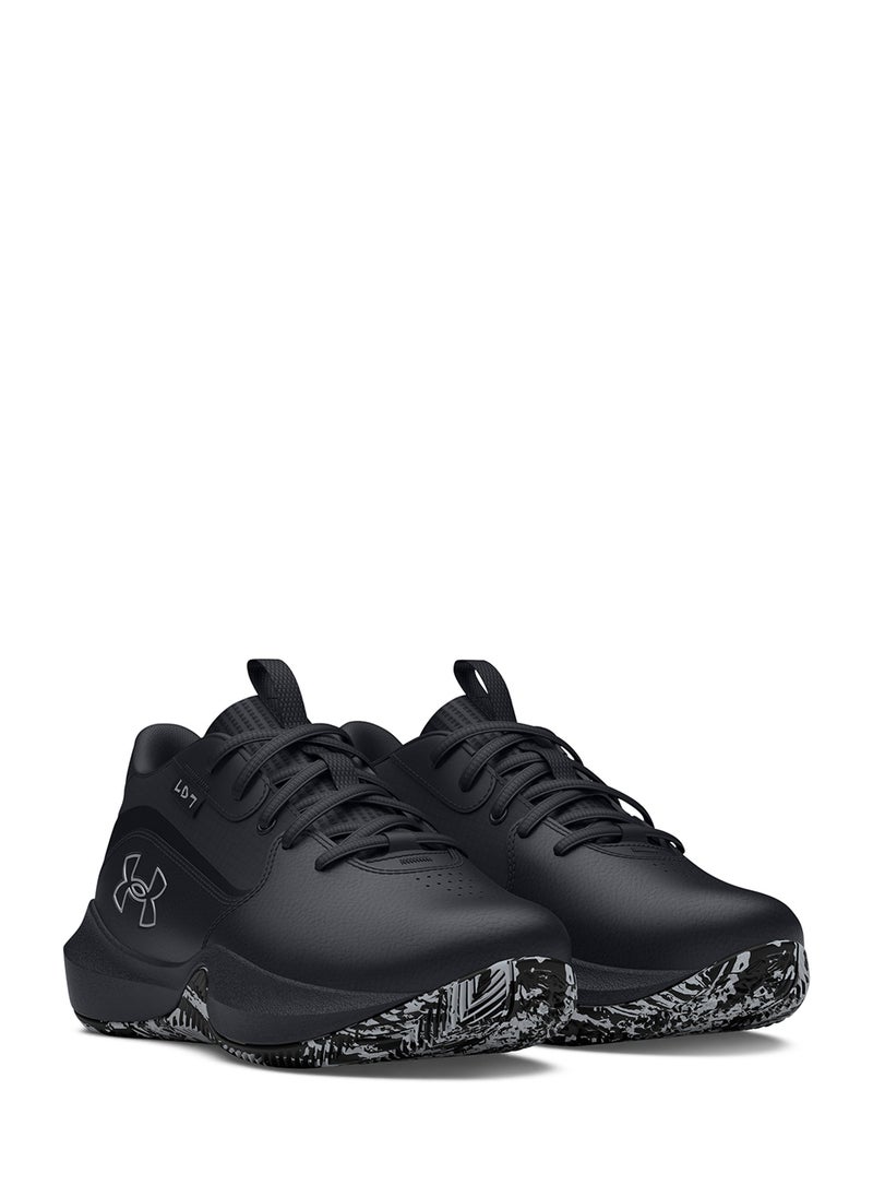 UNDER ARMOUR - Pre-School UA Lockdown 7 Basketball Shoes - Image 1