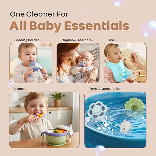 R for Rabbit Hygocare 1000ml Baby Liquid Cleanser for Washing Toys|Nipples Powered by Bio Enzymes Residue Free Anti Bacterial - Image 4