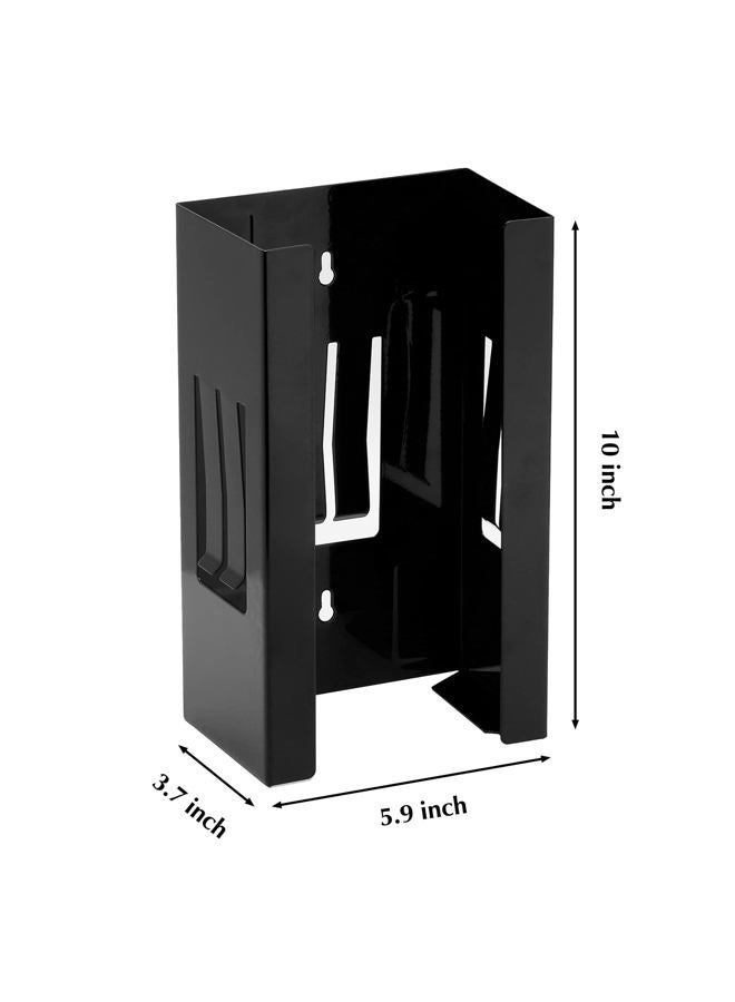EMENTOL Magnetic Glove/Tissue Dispenser Holder Set, Black Glove Dispenser Wall Mount, Mount Onto Tool Box or in Workshops - Image 4