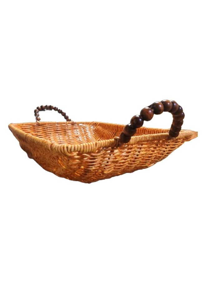 NKX Set of 3 Multifunctional Rattan Tray  - Image 3