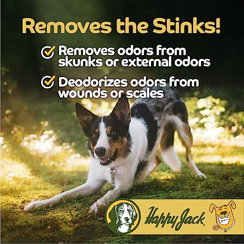 Happy Jack Itch No More Dog Itchy Skin Shampoo & Treatment (12 oz), Flea Bites, Allergies & Itch Relief, Stops Itching, Scratching & Gnawing on First Application for Healthy Dog Skin & Coat - Image 3