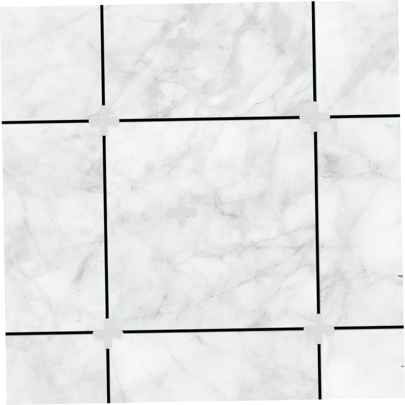 500 قطعة فواصل بلاط على شكل صليب 2.50 × 2.50 × 0.50 سم لأداة تسوية الجراوت للتثبيت الدقيق - Image 4