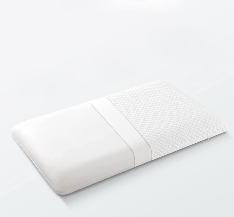 Memory Foam Bed Pillow for Back and Stomach Sleepers 