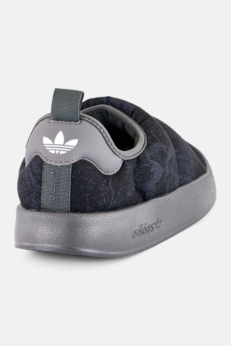 adidas Originals Kids Boy Puffylette Lace Up Outdoor Shoes, Black - Image 3