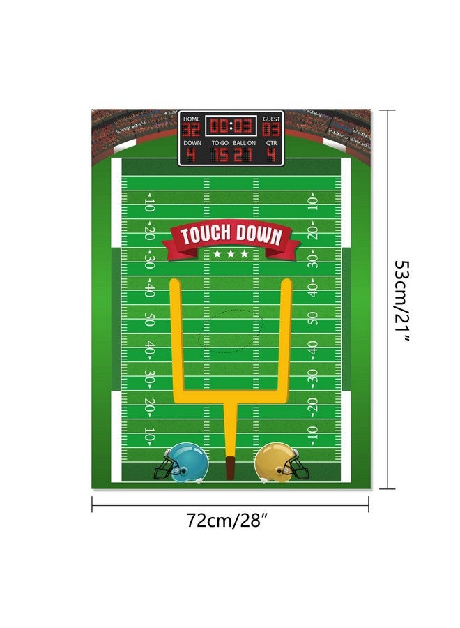 FEPITO Pin The Football On The Goalpost Pin The Football Game For Kids Birthday Party Game With 24 Pcs Football Stickers For Football Party Decorations Kids Birthday Party Decorations - Image 3