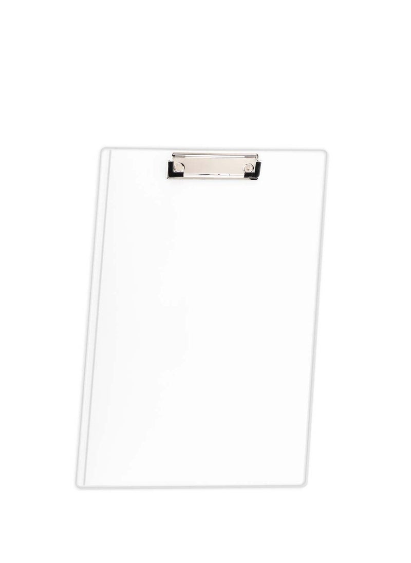 Exam Board –  Colour: White board with premium metallic anodized clip.( clear) - pzsku/Z92A742E05EFC46C07E8DZ/45/_/1732894465/669bc427-aaa5-4016-83e9-b3a5dccdc586