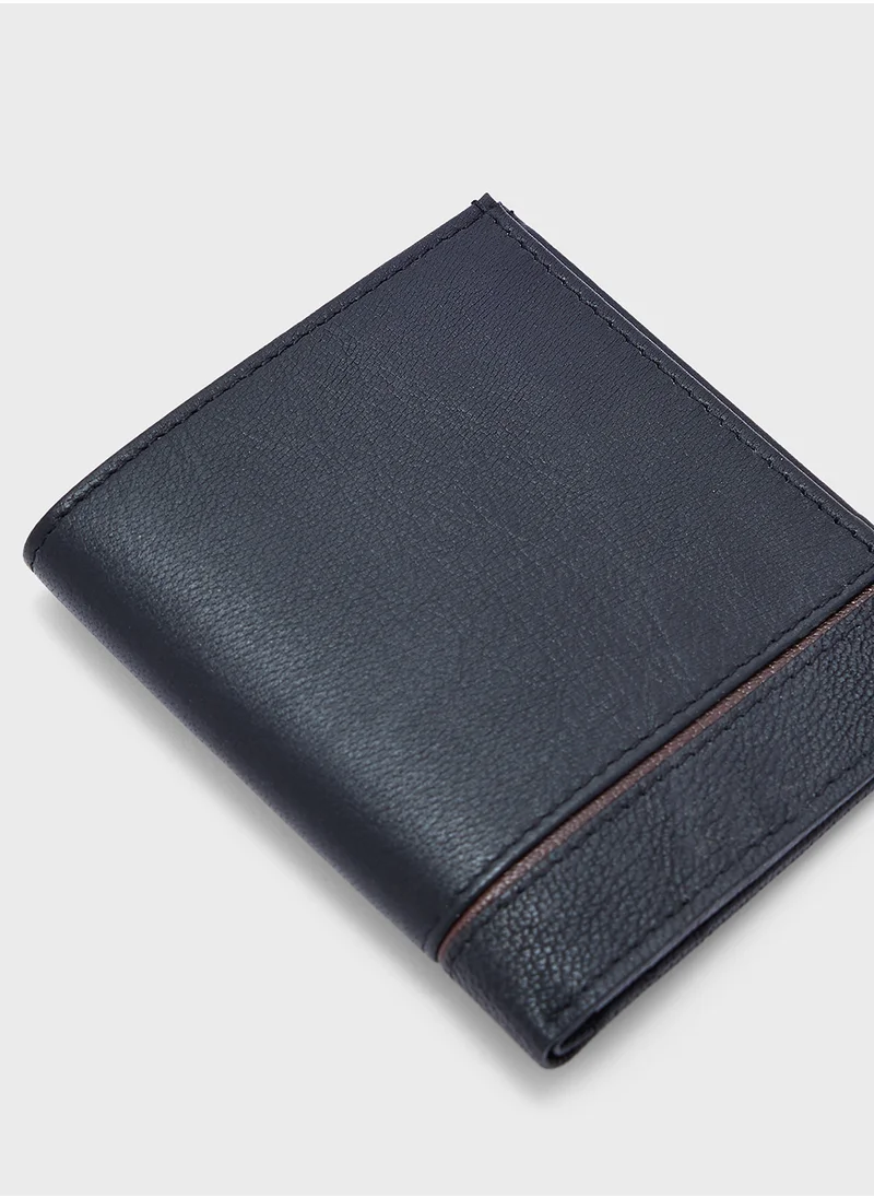 Robert Wood Genuine Leather Bi Fold Wallet