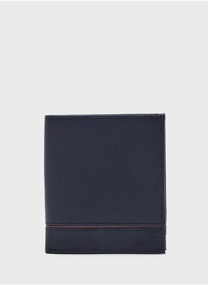 Robert Wood Genuine Leather Bi Fold Wallet