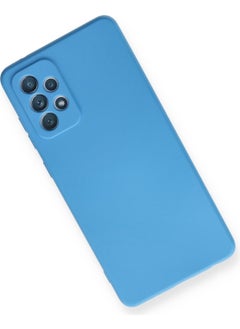 HappyCase Samsung Galaxy A72 Case Nano Velvet Silicone Inside - Blue  - Image 3