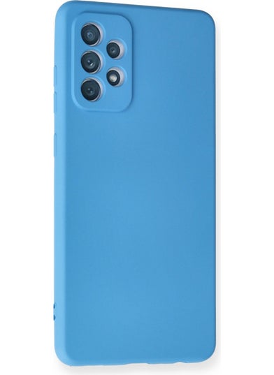 HappyCase Samsung Galaxy A72 Case Nano Velvet Silicone Inside - Blue  - Image 2