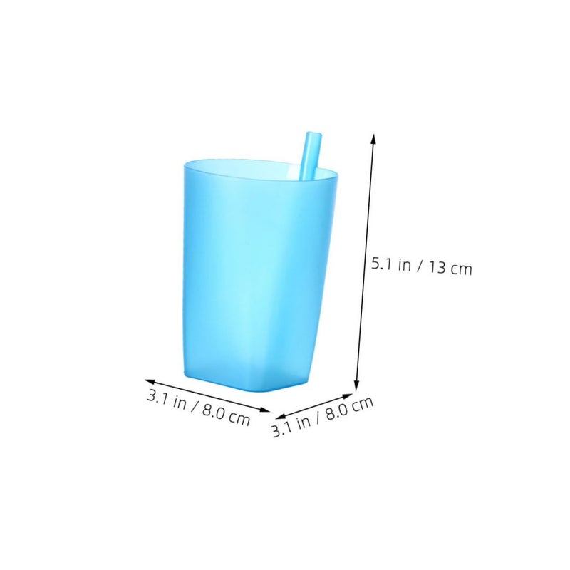 SUPVOX 4 Reusable Straw Cups For Water Juice Fall Design Bright Little Hands - Image 3