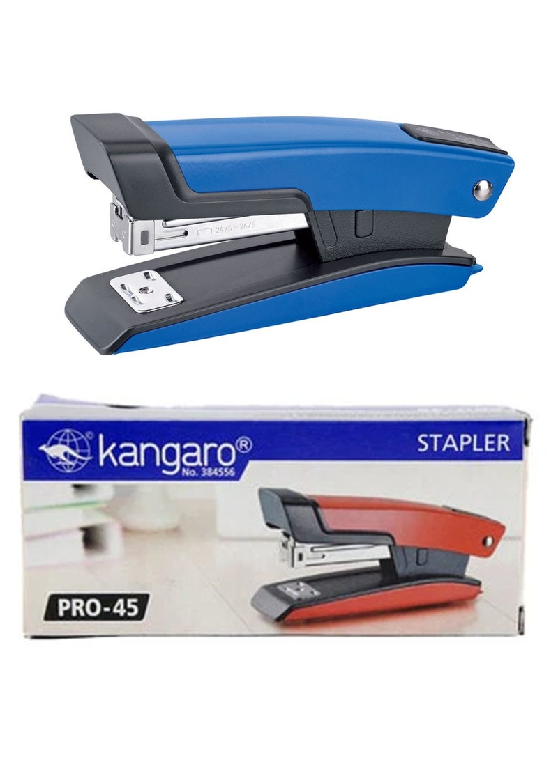 Kangaro مُدبِّس معدني مكتبي برو-45 قطعة واحدة بسعة 30 ورقة بألوان متنوعة - Image 1