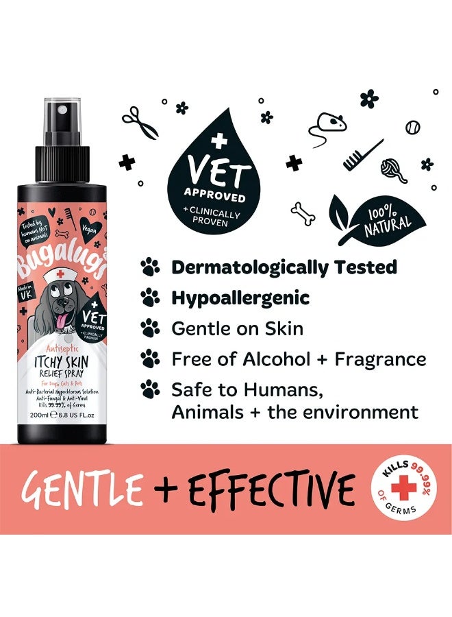 Bugalugs Antiseptic Itchy Skin Spray 200ml - Image 2