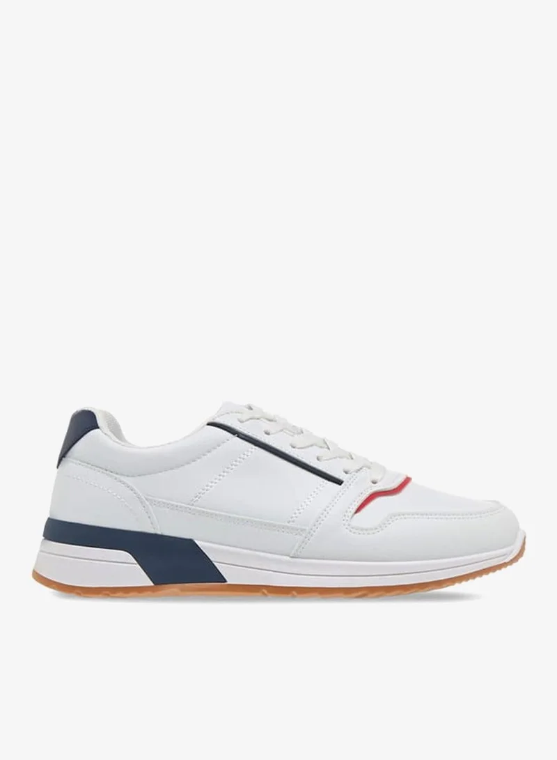 ال بي ال من شو اكسبرس سنيكرز رجالي برباط بتصميم متعدد الألواح