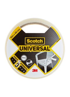 3M Scotch Scotch Universal Duct Tape White 2904, 10m x 48mm. 1 roll/pack  - Image 1