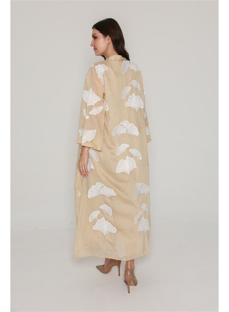 اكسا فستان منسدل نقوش زهور - Image 2