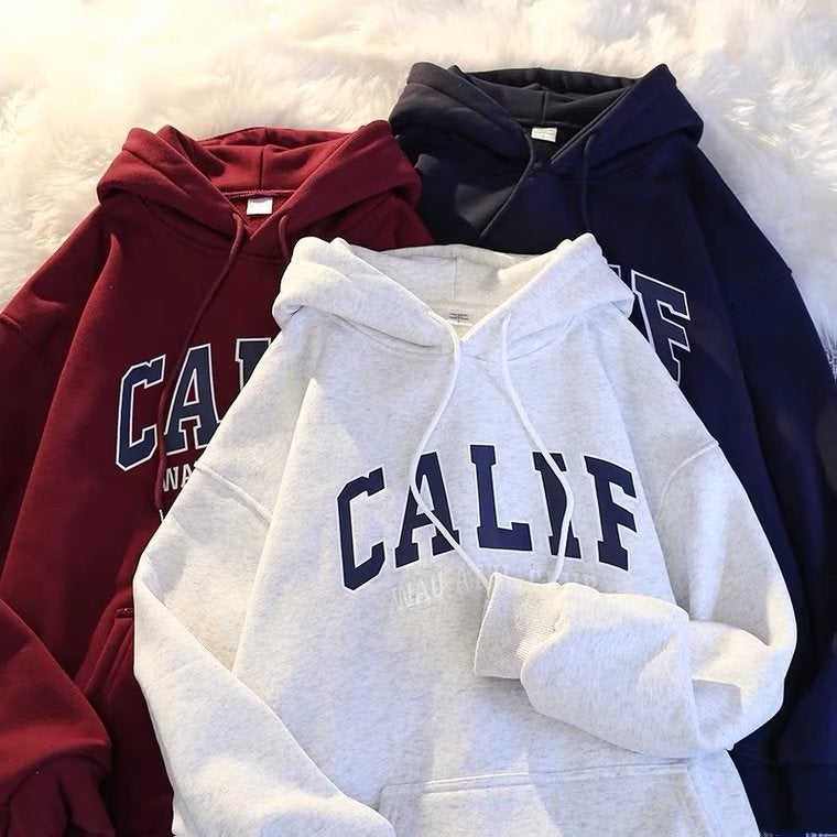 Street Tide Brand Hooded Sweater Lovers Vibe Style American Hip Hop Ins Jacket Men - Image 4