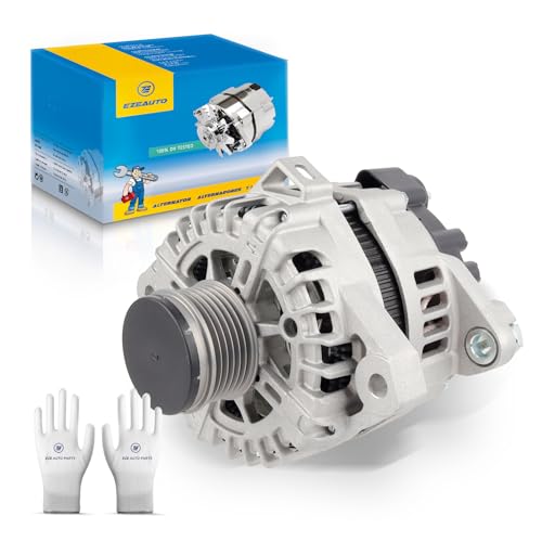 E EZEXPREZE Ezexpreze 11710N Alternator Replacement For 2014 2015 Kia Optima, 2012-2014 Sorento, 2014 Hyundai Sonata, 2013-2016 Santa Fe Sport, 2.0 2.4L, 37300-2G800 37300-2G850 37300-2G855 37300-2G950 - Image 1