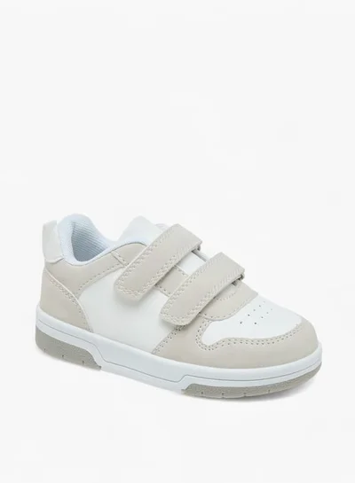 LBL by Shoexpress Boys Panelled Sneakers With Hook And Loop Closure