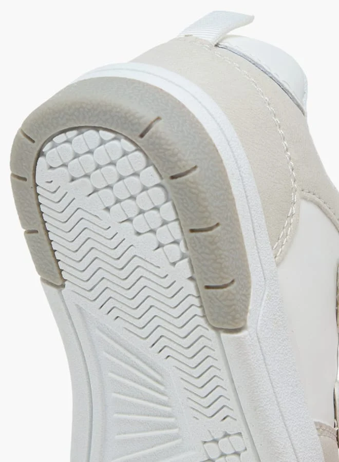 LBL by Shoexpress Boys Panelled Sneakers With Hook And Loop Closure