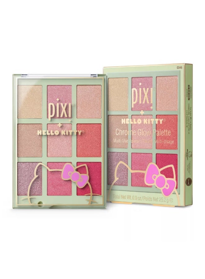 pixi باقة بيكسي + هالو كيتى كروم جلو - Image 1