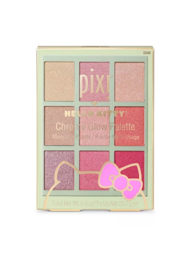 pixi باقة بيكسي + هالو كيتى كروم جلو - Image 2