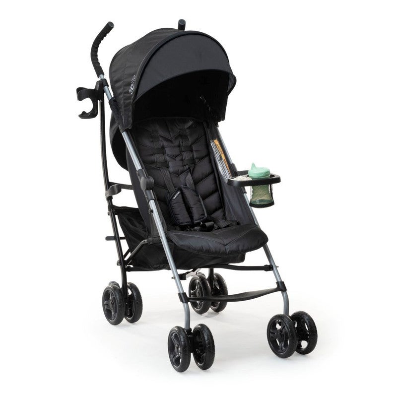 ingenuity 3Dlite Convenience Stroller, Lightweight & Foldable, Ages 6 Months+ - Black/Gray - Image 1