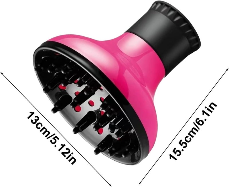 Diffuser Hair Dryer Attachment | Adjustable Lightweight - Blow Dryer Diffuser Attachment,for Curly Wavy Styling Women Men Teens Adults Salon Home - Image 5