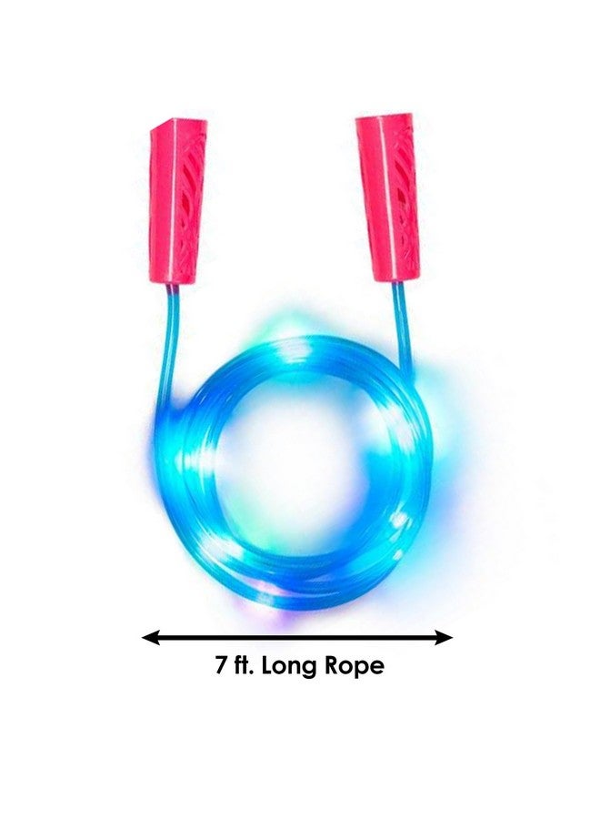 KESS Light Up Sunset - Glowing Jump Rope for Kids, Indoor/Outdoor Fun Activity Toy, Fitness Skipping Rope for Children, Party Favors - Image 2