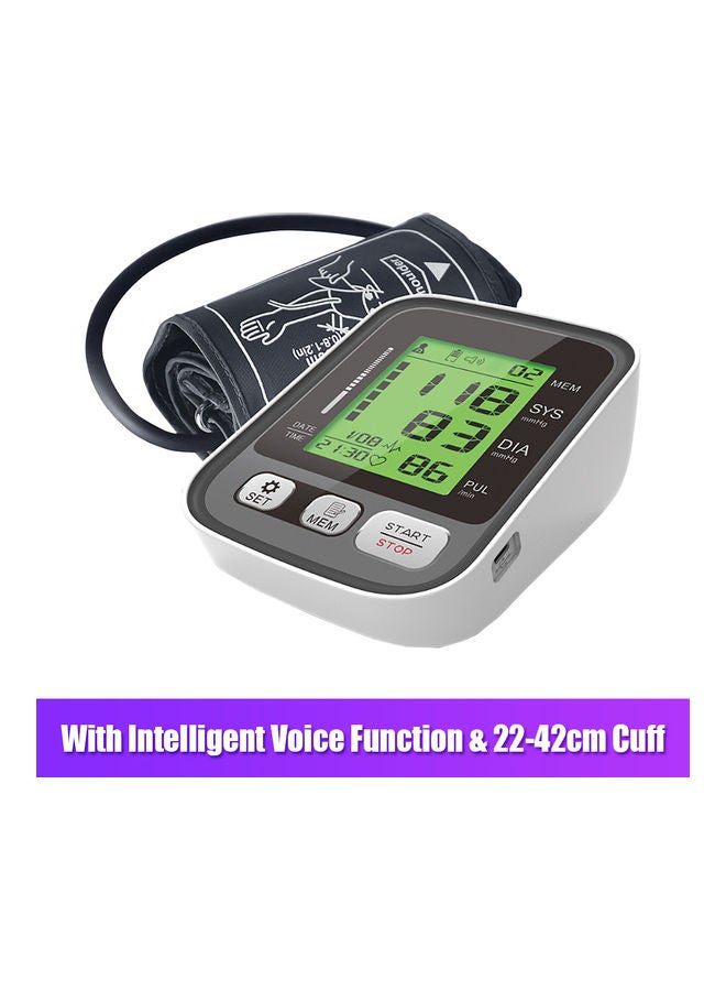 NIBEMINENT Upper Arm Blood Pressure Monitor With LCD Display - Image 1