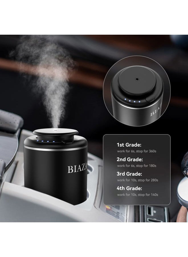 BIAZA Waterless Essential Oil Diffuser, Mini Scent Air Machine, Portable Battery Operated Aromatherapy Diffuser with 4 Mist Levels for Car, Home, Room, Office  - Image 3