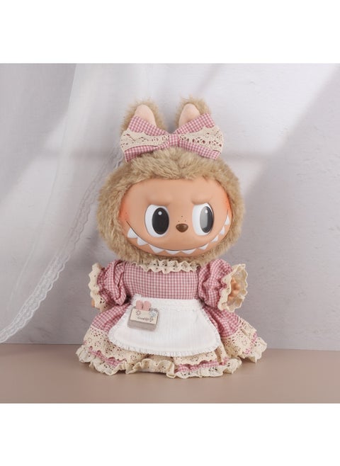 38cm Rabubu Plush Doll Clothing - Soft Rubber Outfit