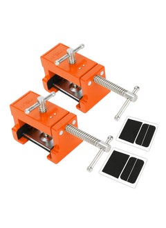 2PCS Cabinet Face Frame Clamps, Cabinet Installation Clamping Tools Cabinetry Clamps Secure Grip Cabinet Installation Clamps abinet Tools with Two Side Screws and Alignment Plate for Cabinet Frame