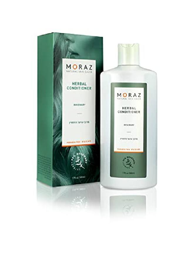 Moraz Deep Conditioner For Hair Organic With Rosemary Extract Hair Cream Supports Shine And Strength Hair Treatment For Dry And Damaged Hair Curly Hair Conditioner With Natural Ingredients 17 Fl.Oz - Image 2