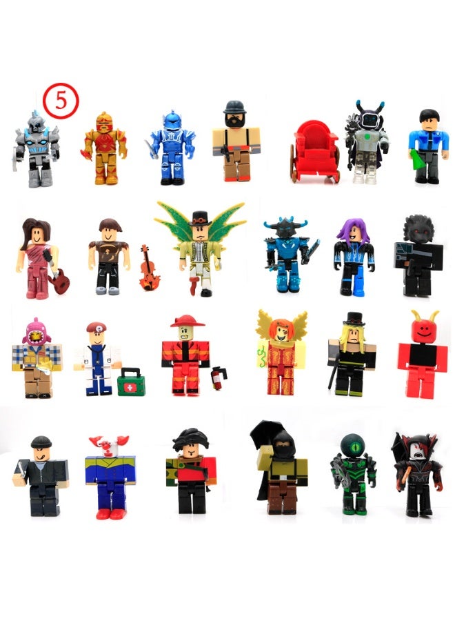 Y&D 24PCS Roblox Action Collection Figure Set