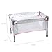 JC Toys Berenguer Boutique Travel Folding Crib Playpen with Accessories Pink Floral Collection for Dolls up to 18 Ages 3 - Image 4