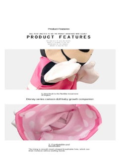 Y&D 1 Piece Disney Minnie Hand Puppet Parent Child Interactive Plush Toy Role Playing  - Image 3
