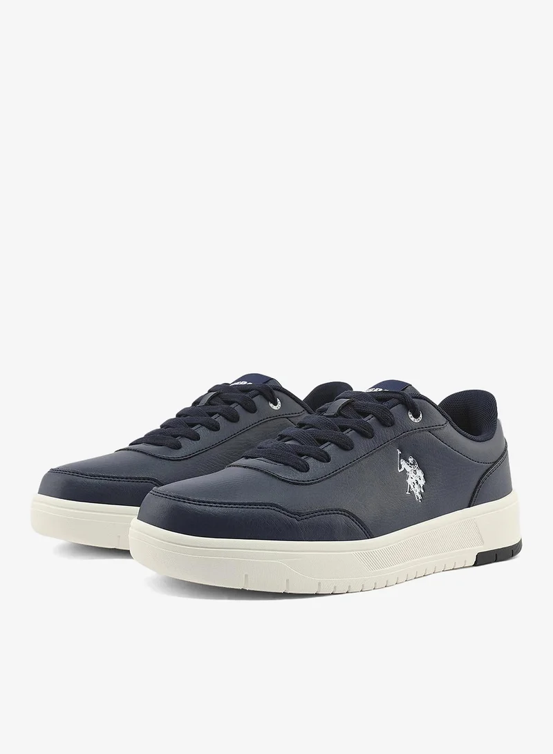 U.S. Polo Assn. Navy Men's Navy Sneakers - Lightweight, Breathable and Comfortable Shoes for Men | Best Price UAE