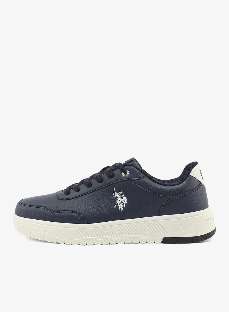 U.S. Polo Assn. Navy Men's Navy Sneakers - Lightweight, Breathable and Comfortable Shoes for Men | Best Price UAE