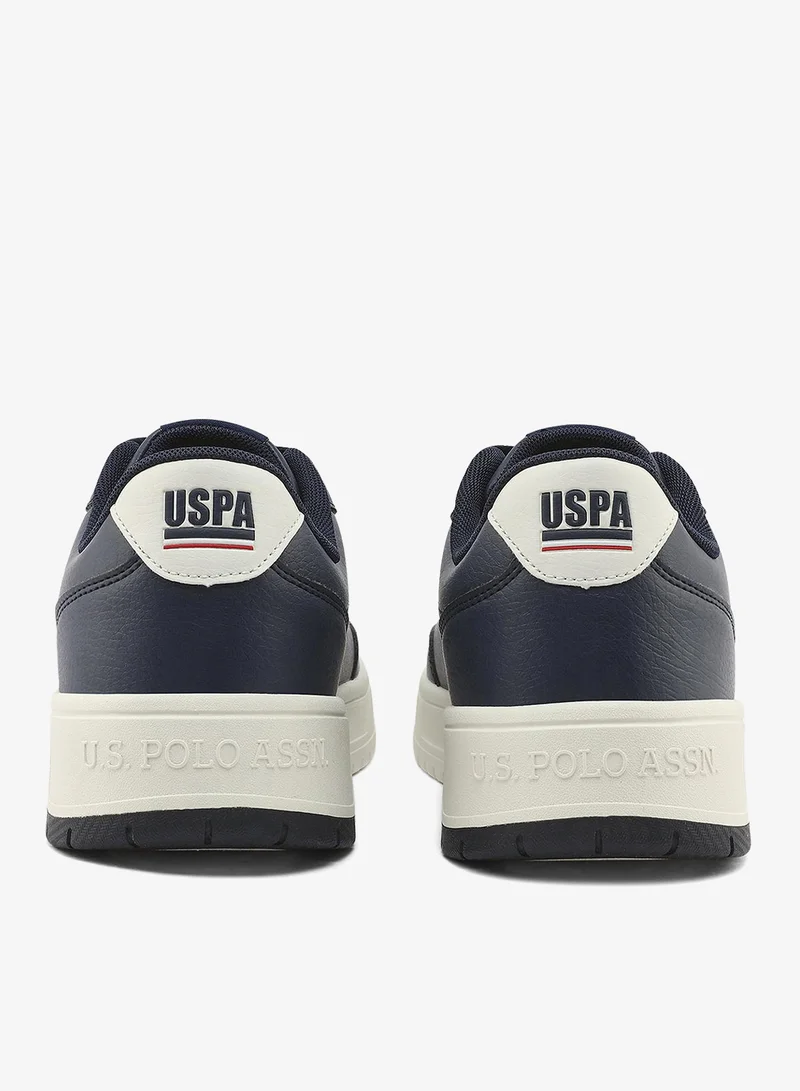 U.S. Polo Assn. Navy Men's Navy Sneakers - Lightweight, Breathable and Comfortable Shoes for Men | Best Price UAE