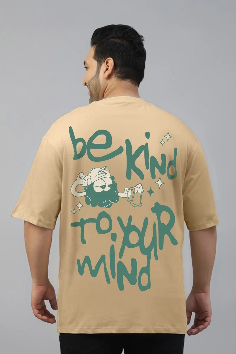 فيردو Veirdo Men’s Oversized , Plus Size  & Regular Fit T-Shirt | Premium Cotton Casual Tee