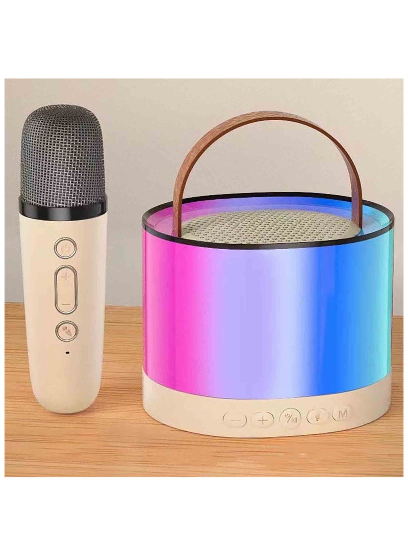 Karaoke Mini Portable Wireless Bluetooth Speakers with Audio Microphone New Charging Arrivals - Image 2
