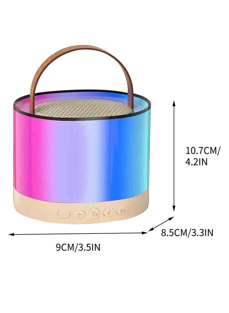 Karaoke Mini Portable Wireless Bluetooth Speakers with Audio Microphone New Charging Arrivals - Image 3