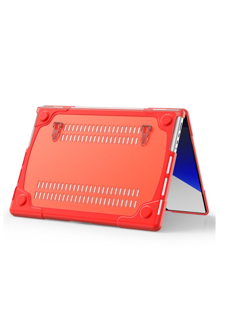 GULFLINK GULFLINK Hard Shell Case Cover with Kickstand Shockproof Function for MacBook Pro (A2442) 2021 14.2 inch - Image 3