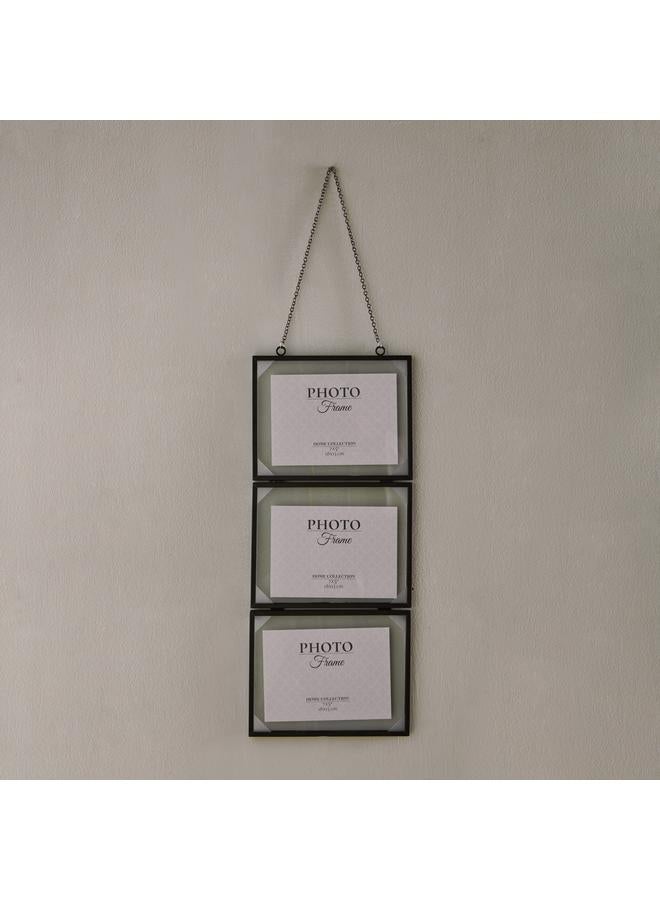 إلبي طقم إطار صورة معدني معلق 3 قطع مقاس 5 × 7 بوصة مقاس 23 × 56 × 1.1 سم - Image 1