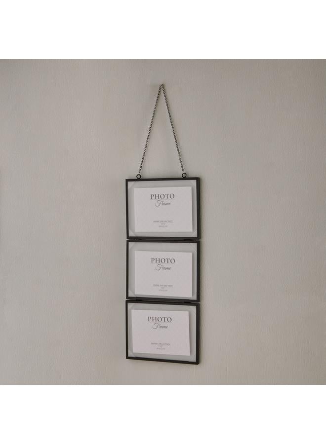 إلبي طقم إطار صورة معدني معلق 3 قطع مقاس 5 × 7 بوصة مقاس 23 × 56 × 1.1 سم - Image 2