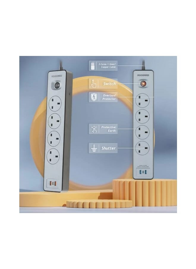 MOOGMAX MX-EC001 Eko Wave Max 5m Power Extension  - Image 2